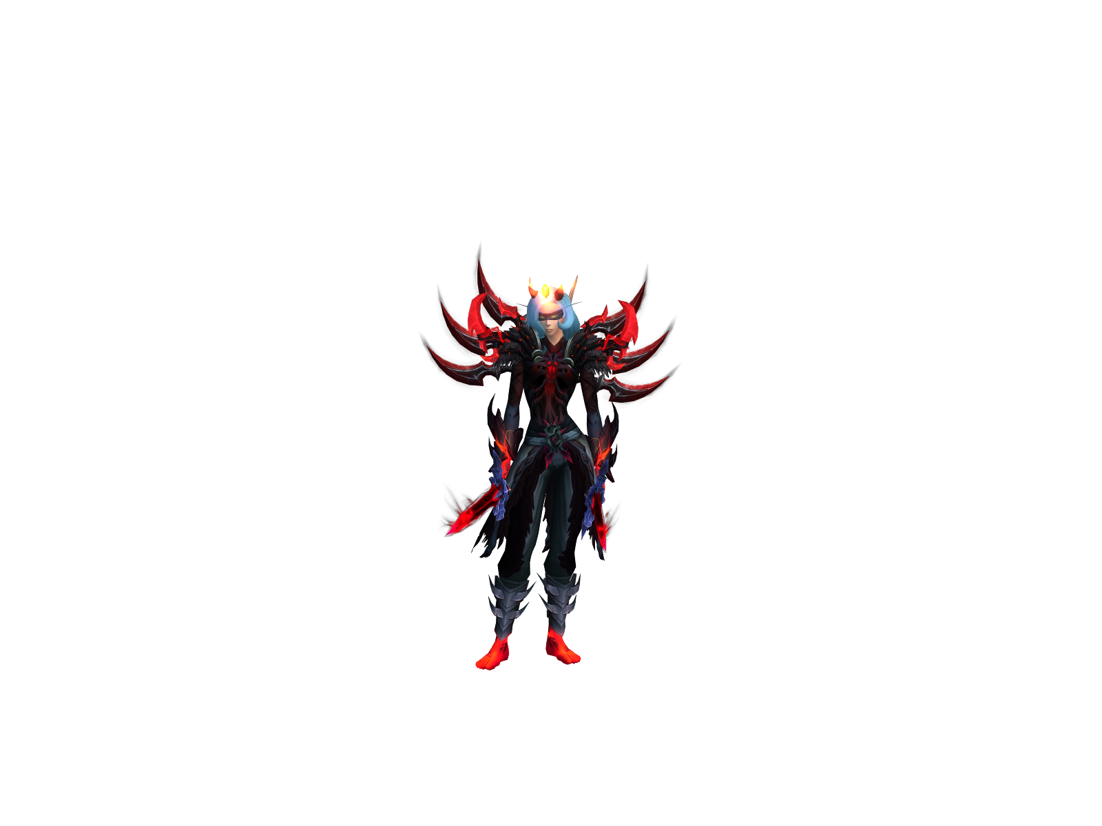 Khristine 3D character render