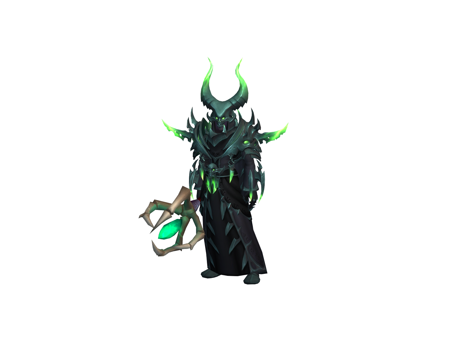 Ashmodael 3D character render