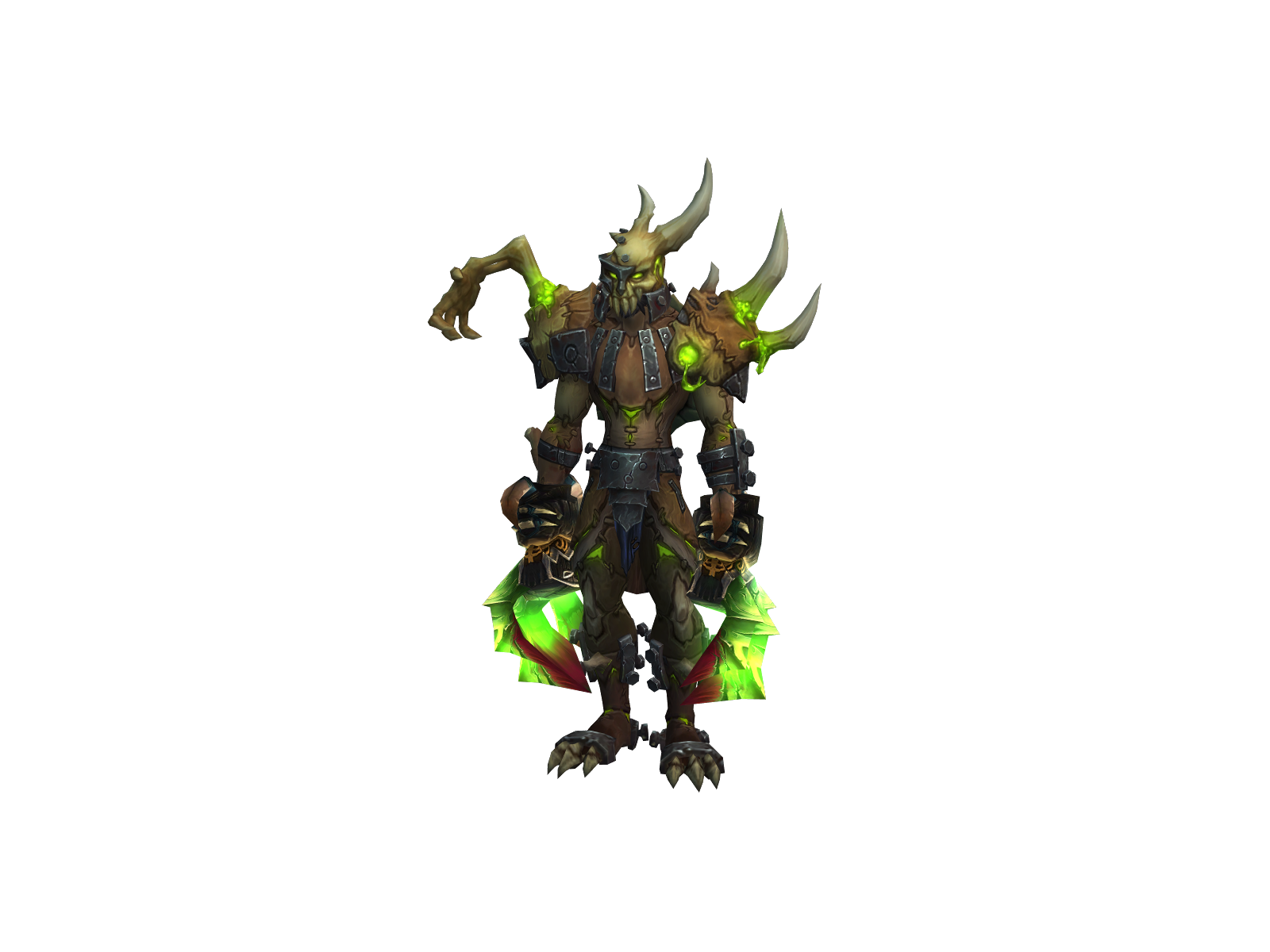 Hidden 3D character render