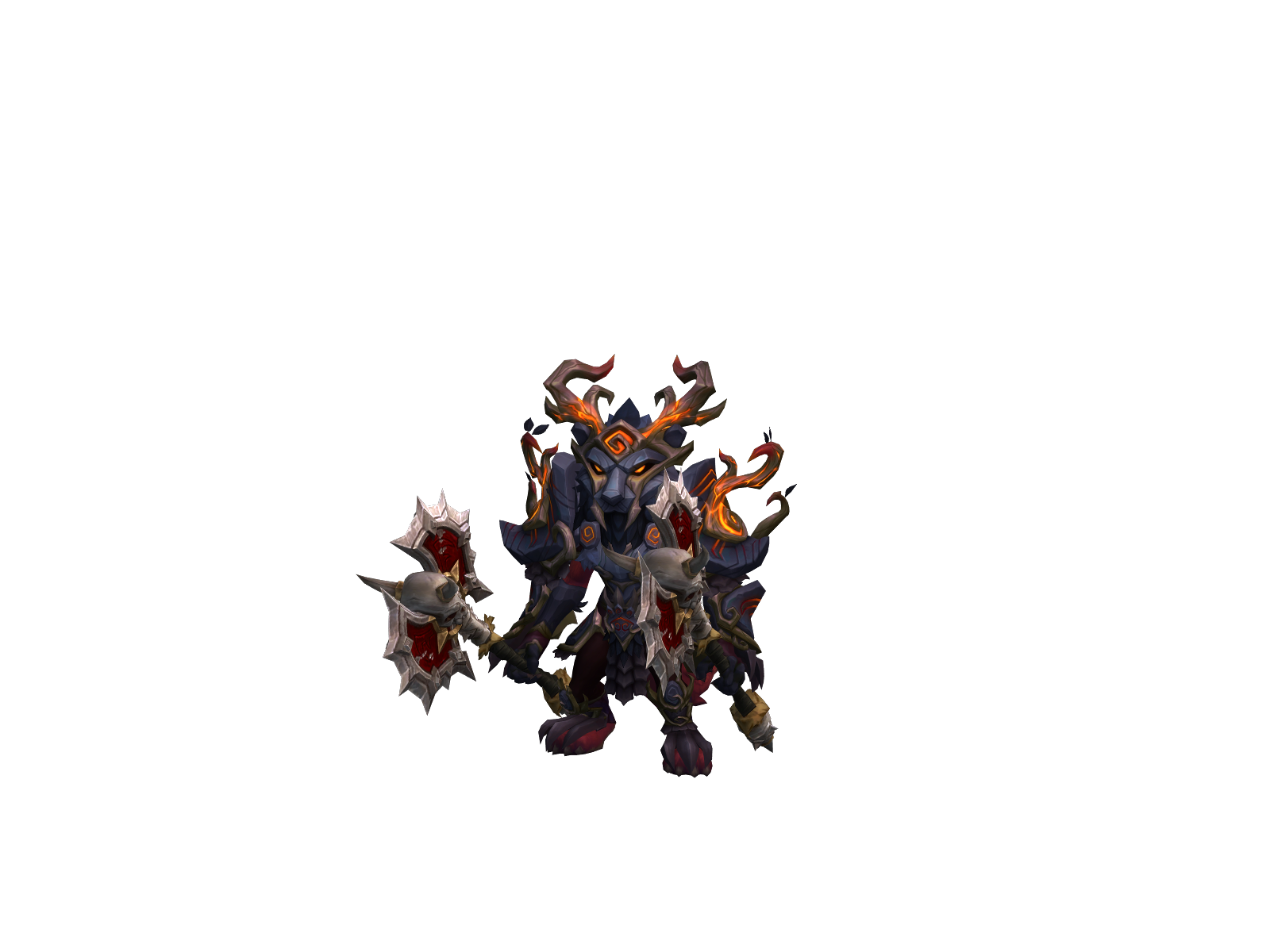 Vulperazo 3D character render