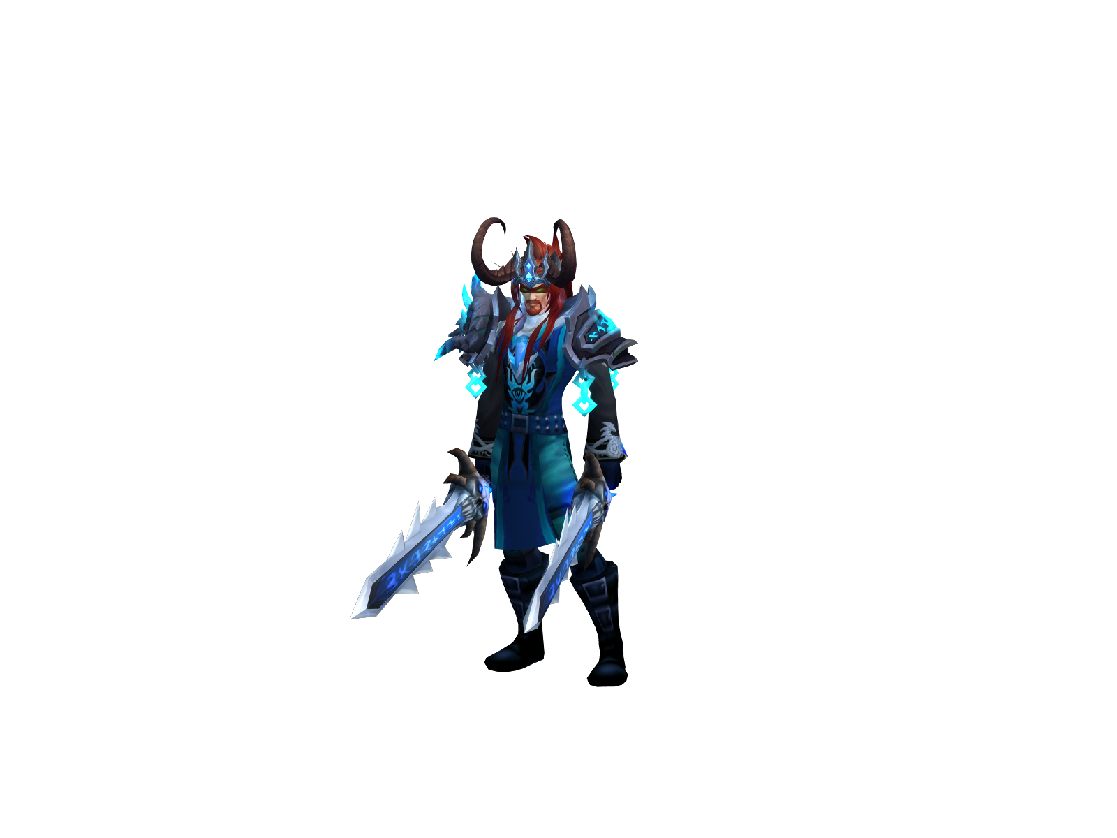 Demonhado 3D character render