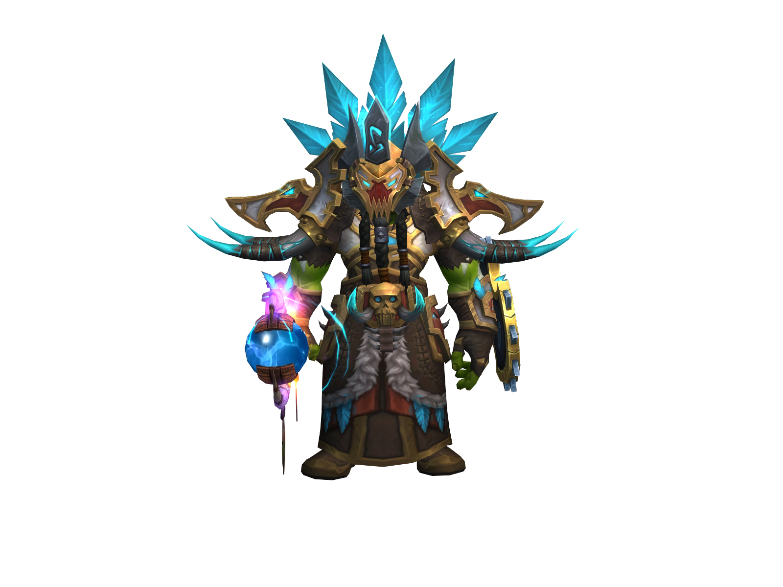 Grizmoski 3D character render