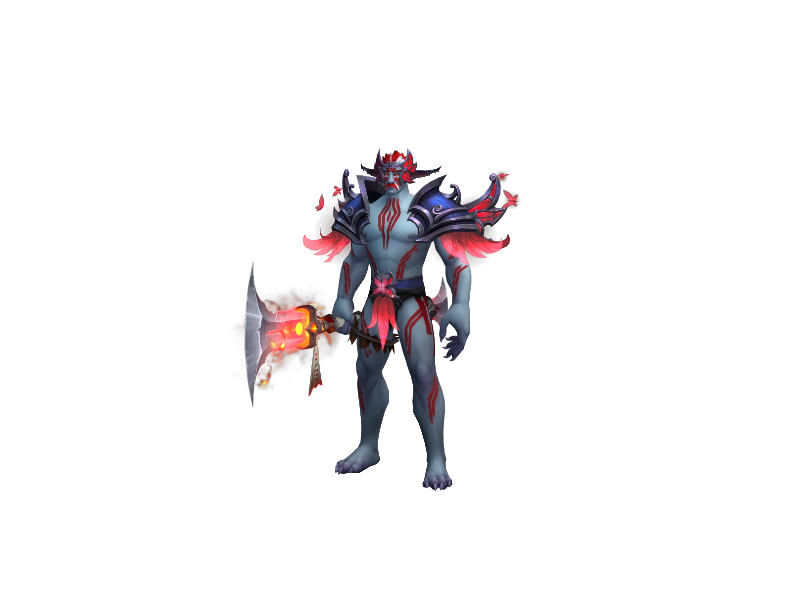 Blinkdela 3D character render