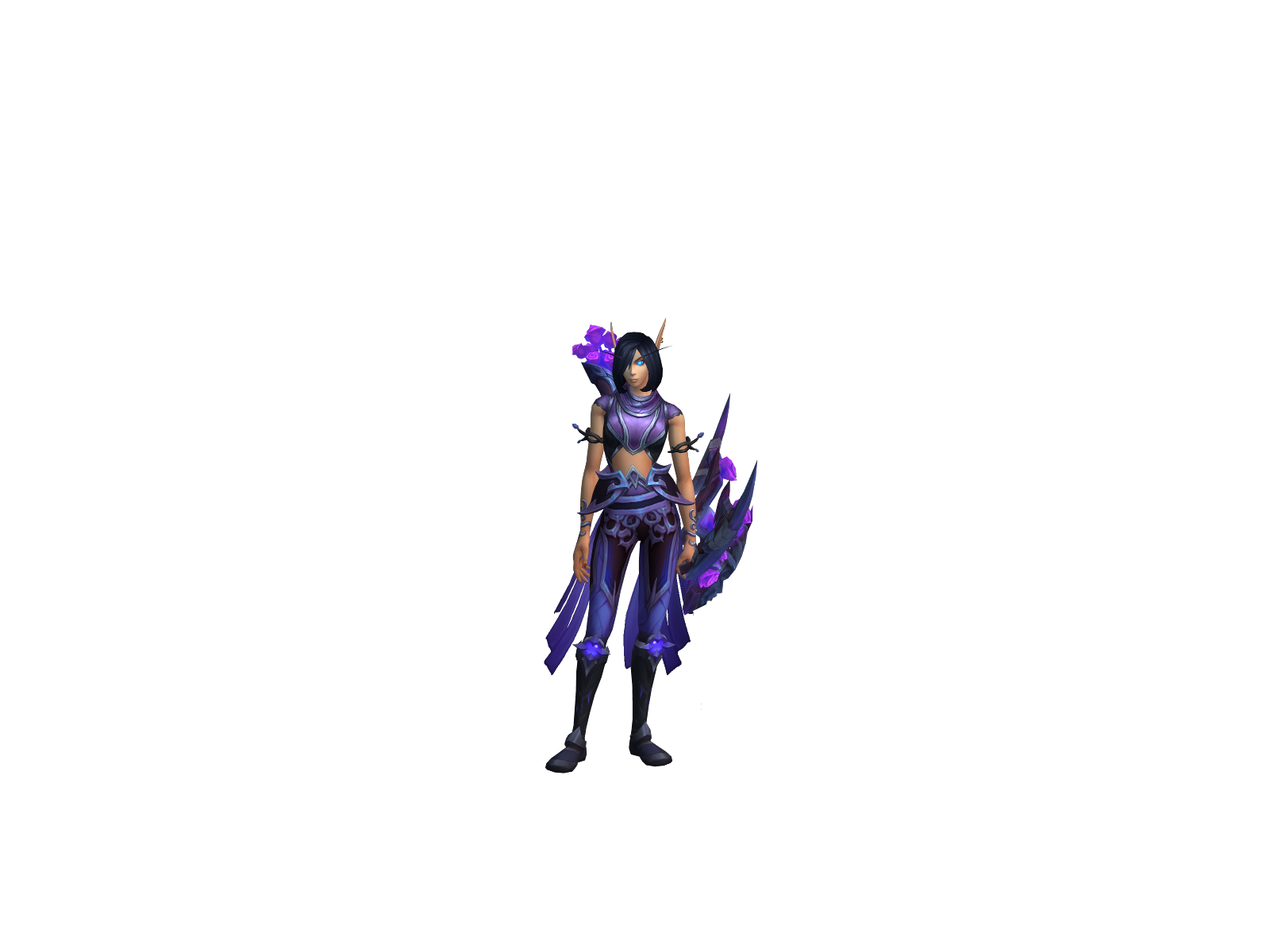 Orelia 3D character render
