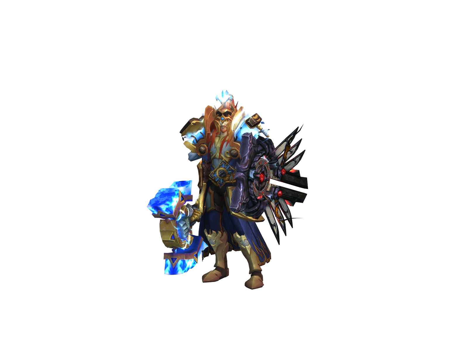 Seranul 3D character render