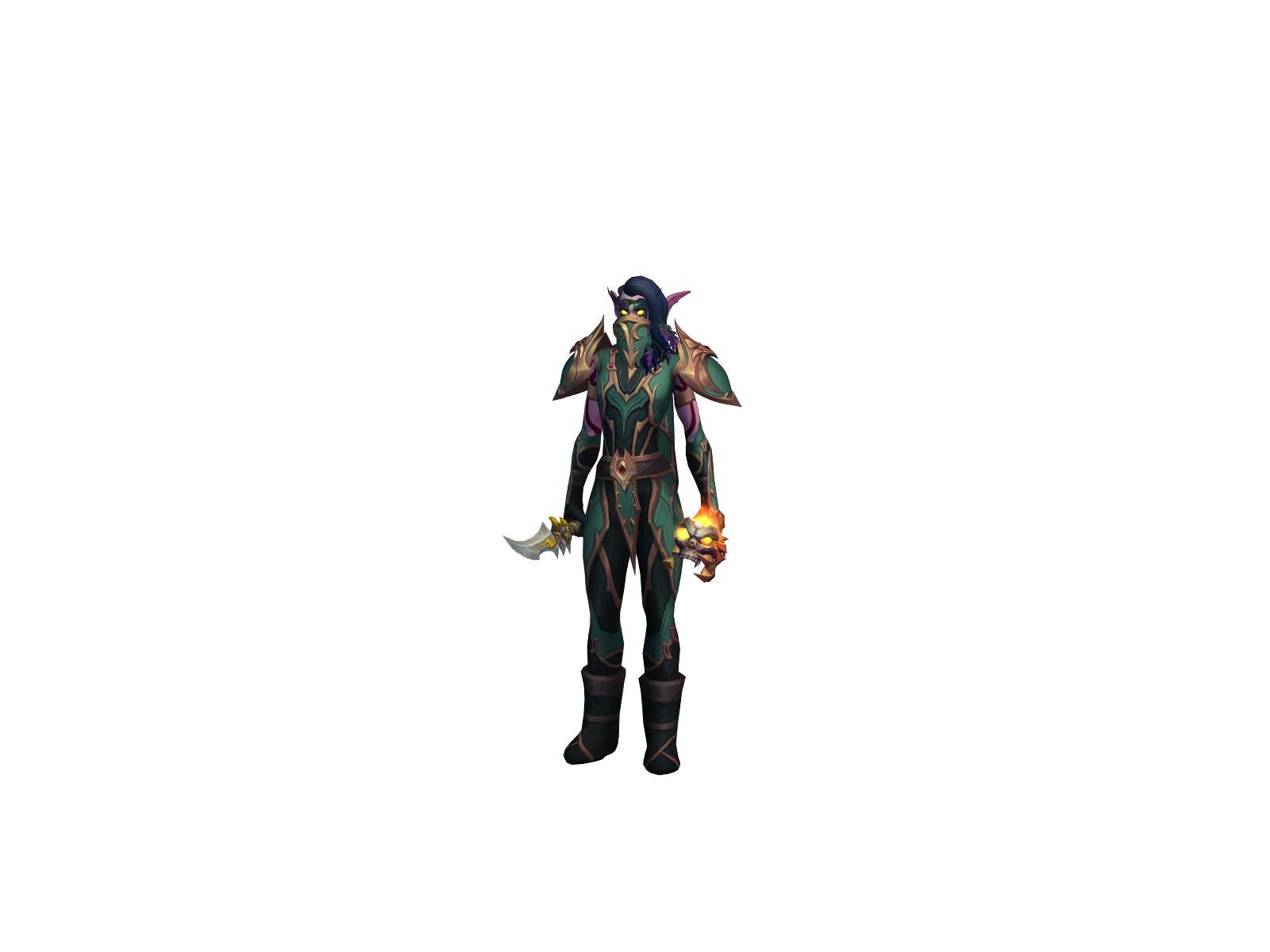 Leafmebe 3D character render