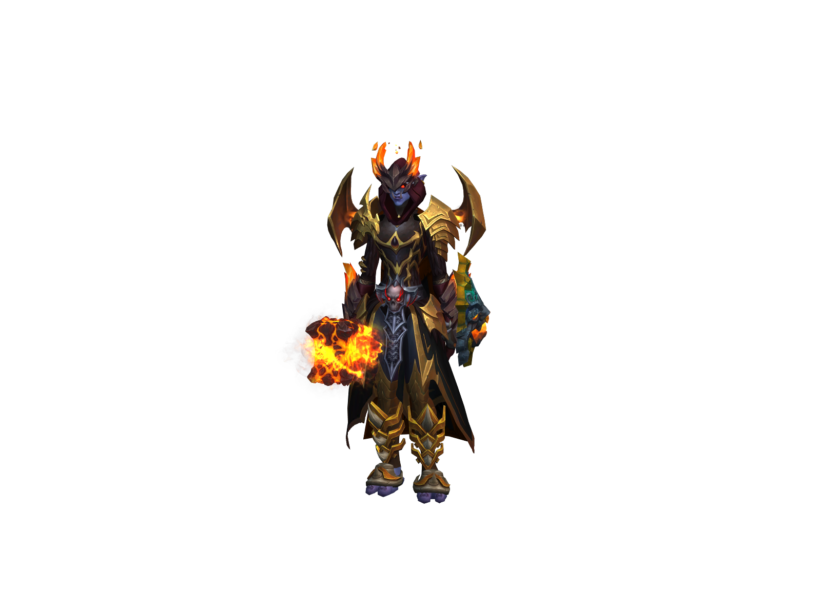 Gisald 3D character render