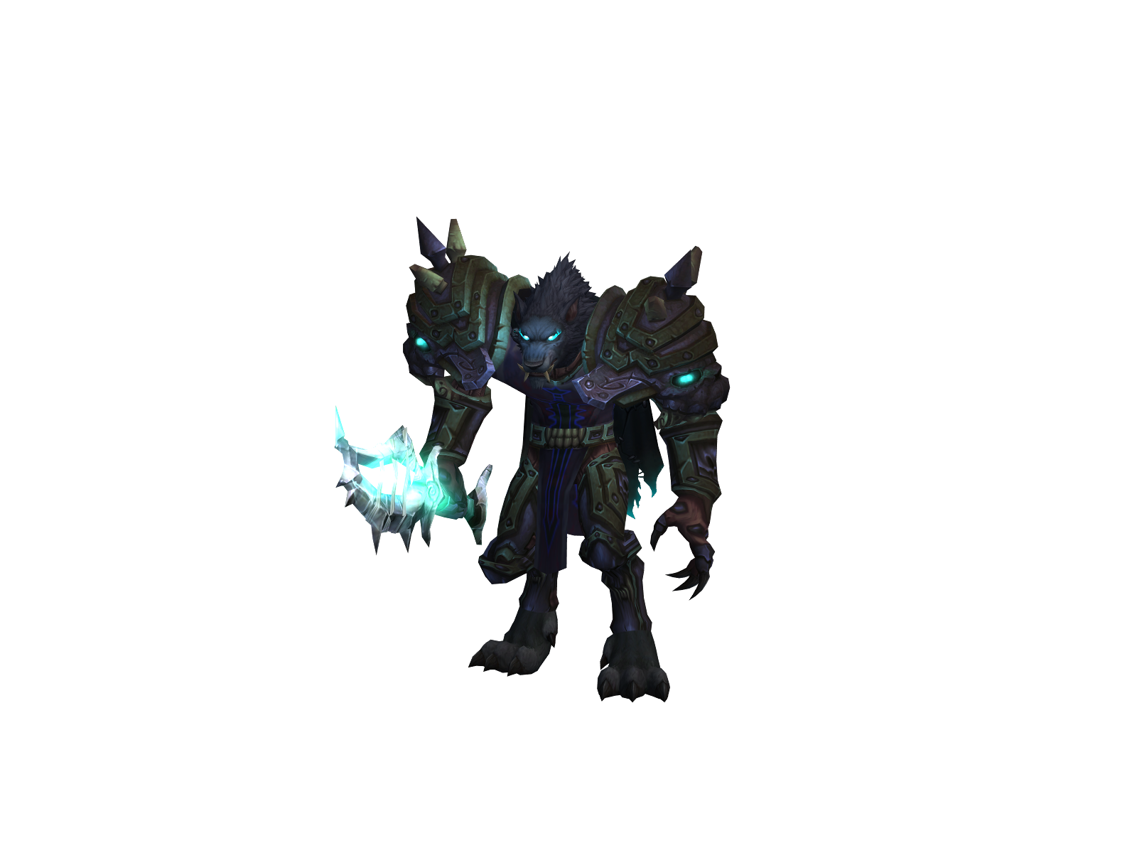 Nokrian 3D character render