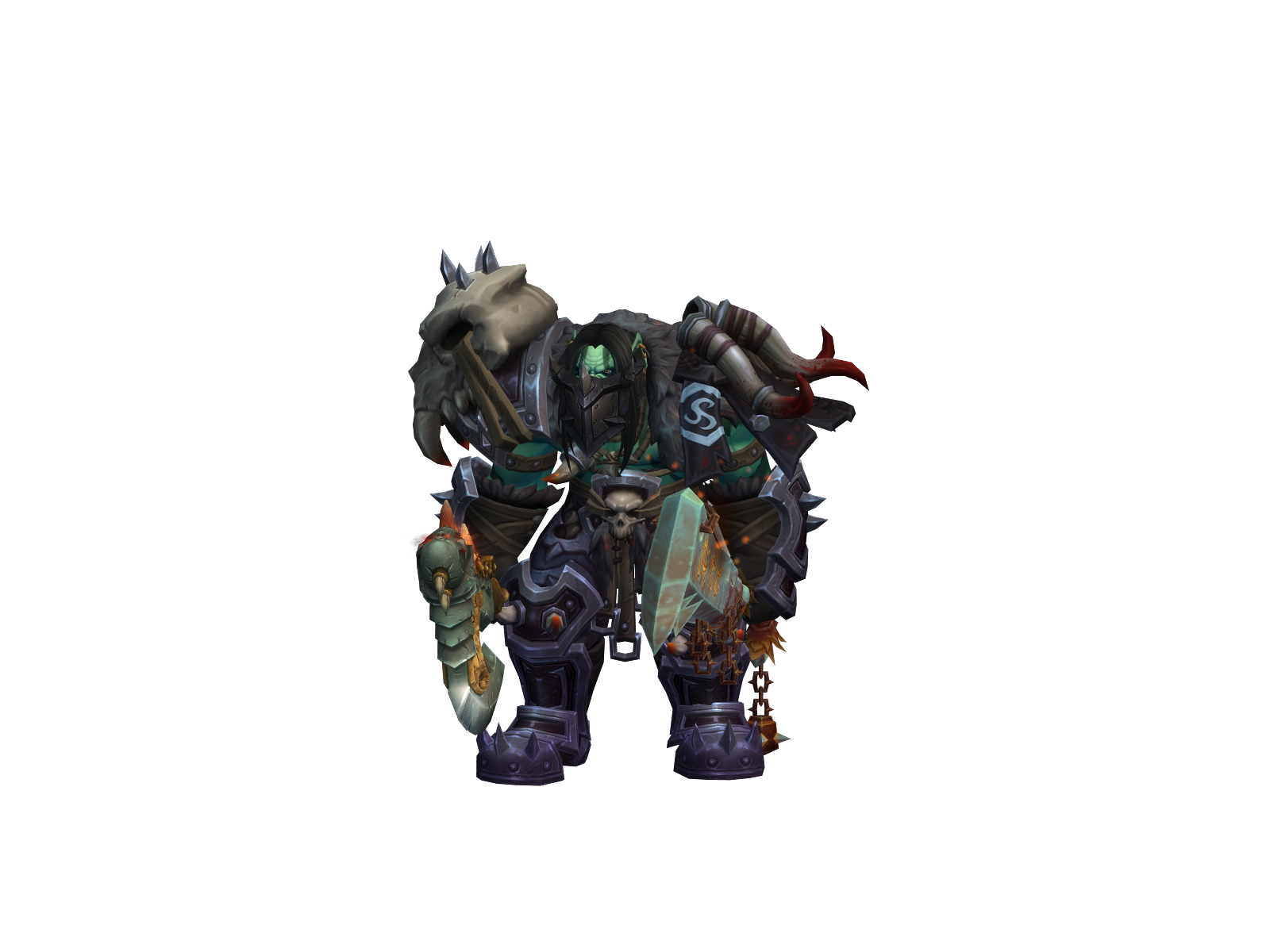 Warcheliz 3D character render