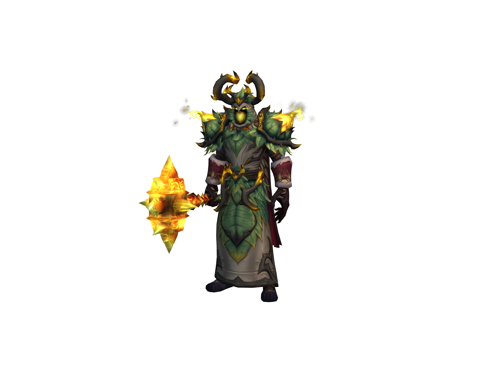 Grâsseater 3D character render