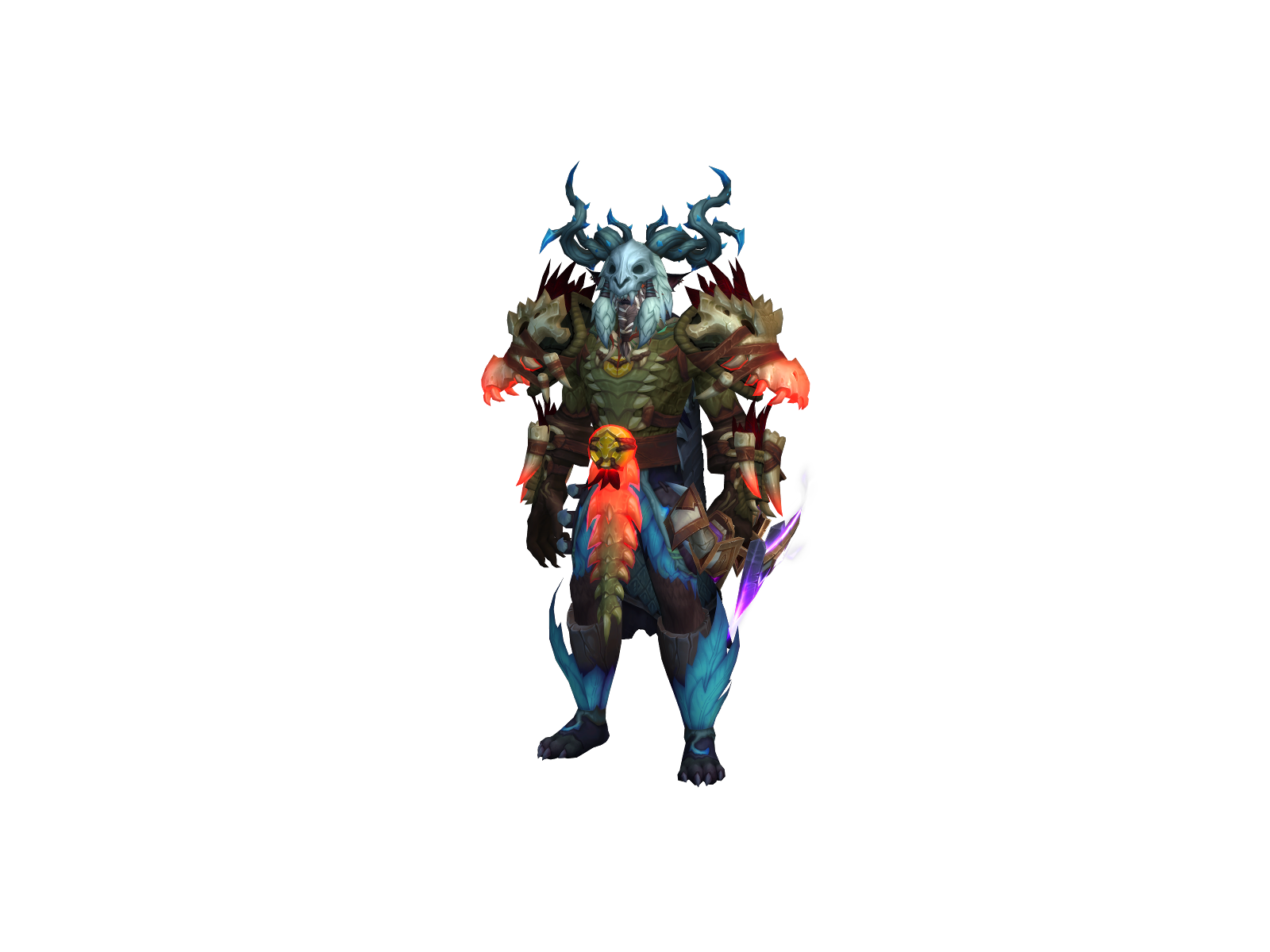 Swampthass 3D character render