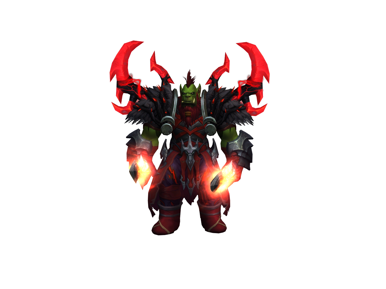 Bigsantah 3D character render