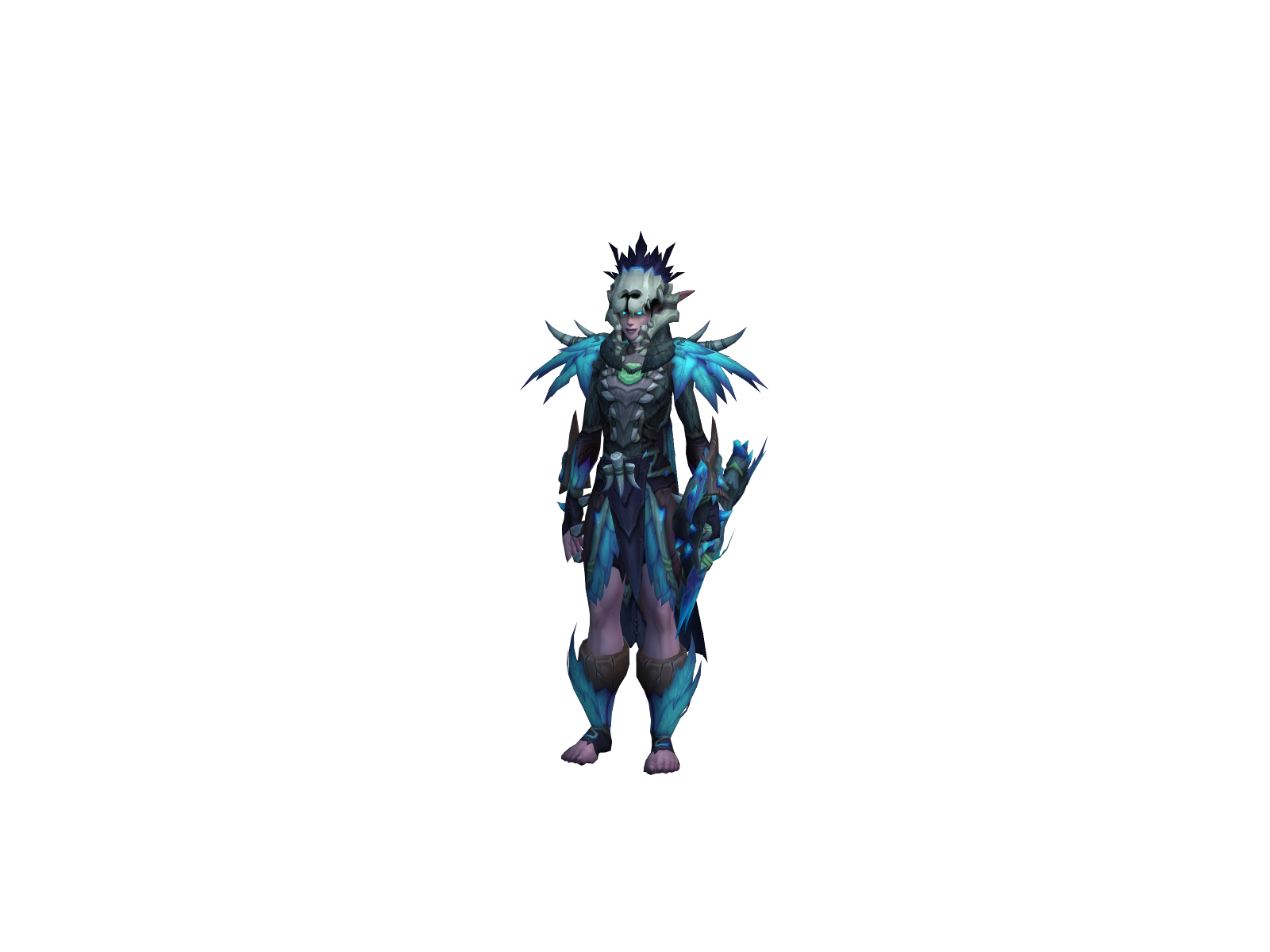 Fauxfoi 3D character render