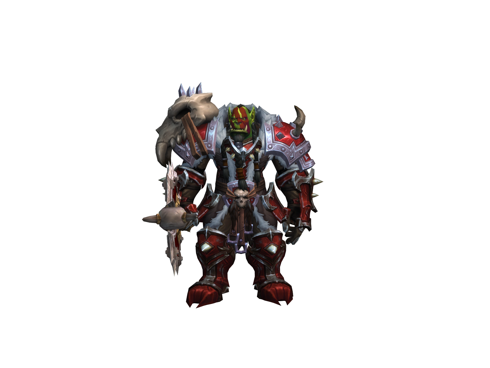 Wauktug 3D character render