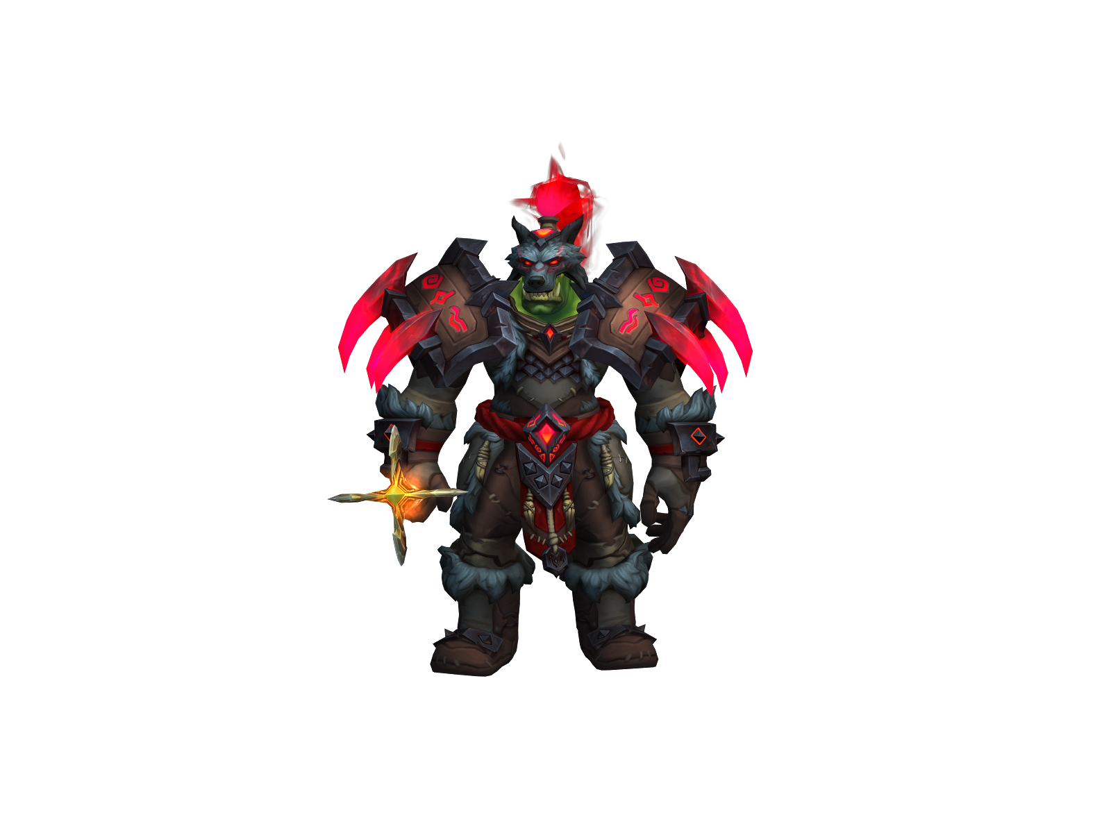 Rakakaka 3D character render