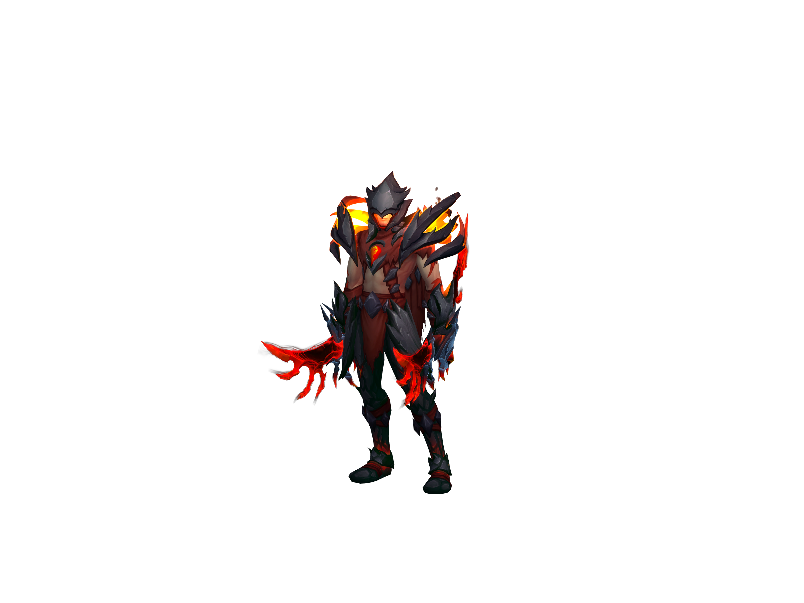 Draekanu 3D character render