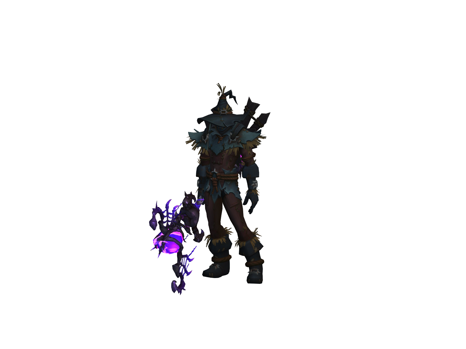 Foureyes 3D character render