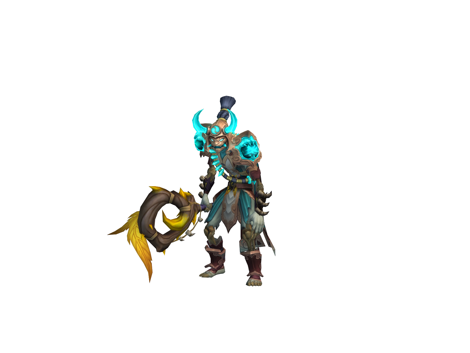 Amdmonk 3D character render