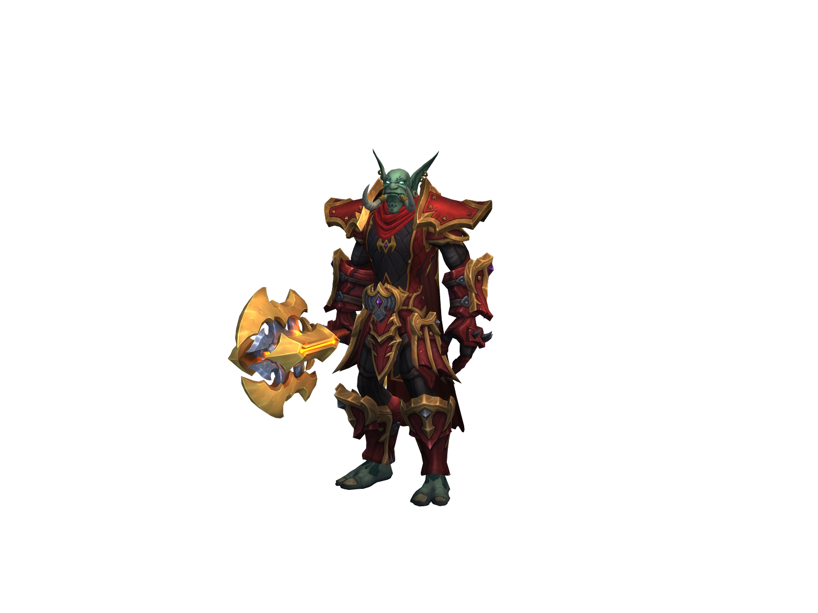 Prayotic 3D character render