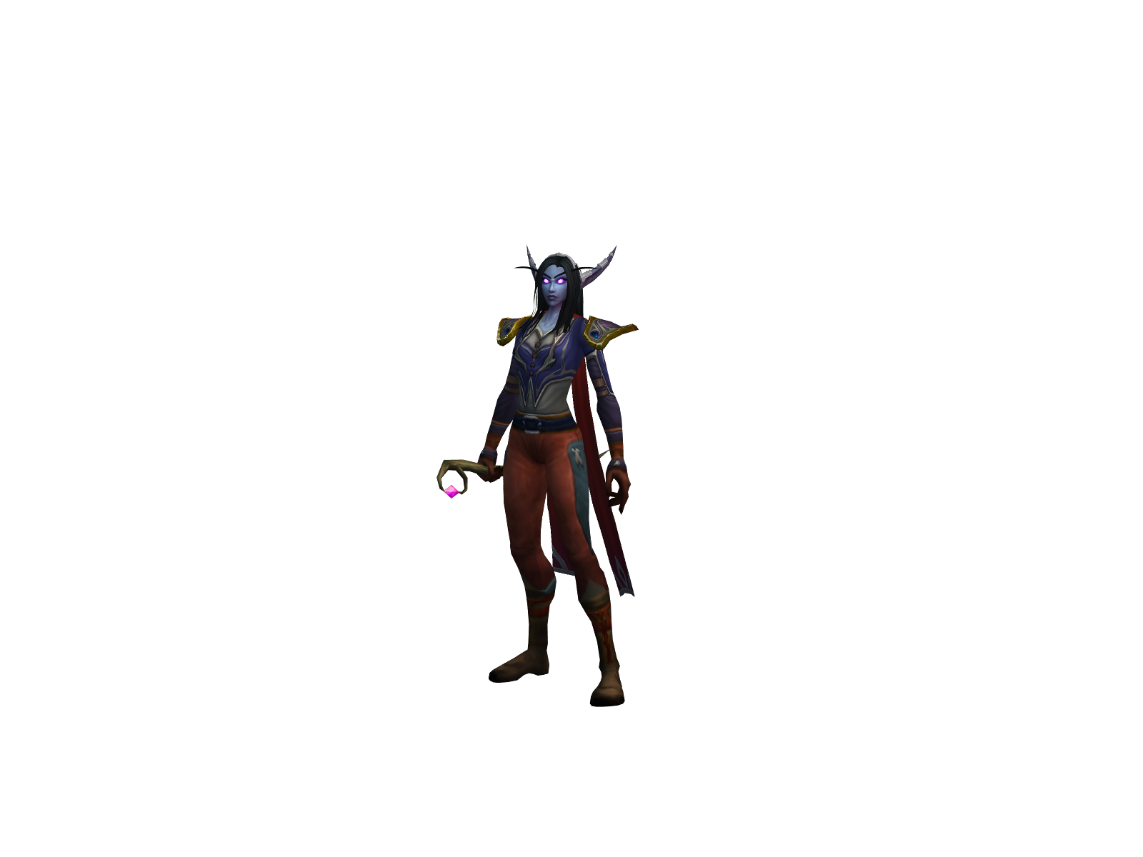 Pyrodea 3D character render