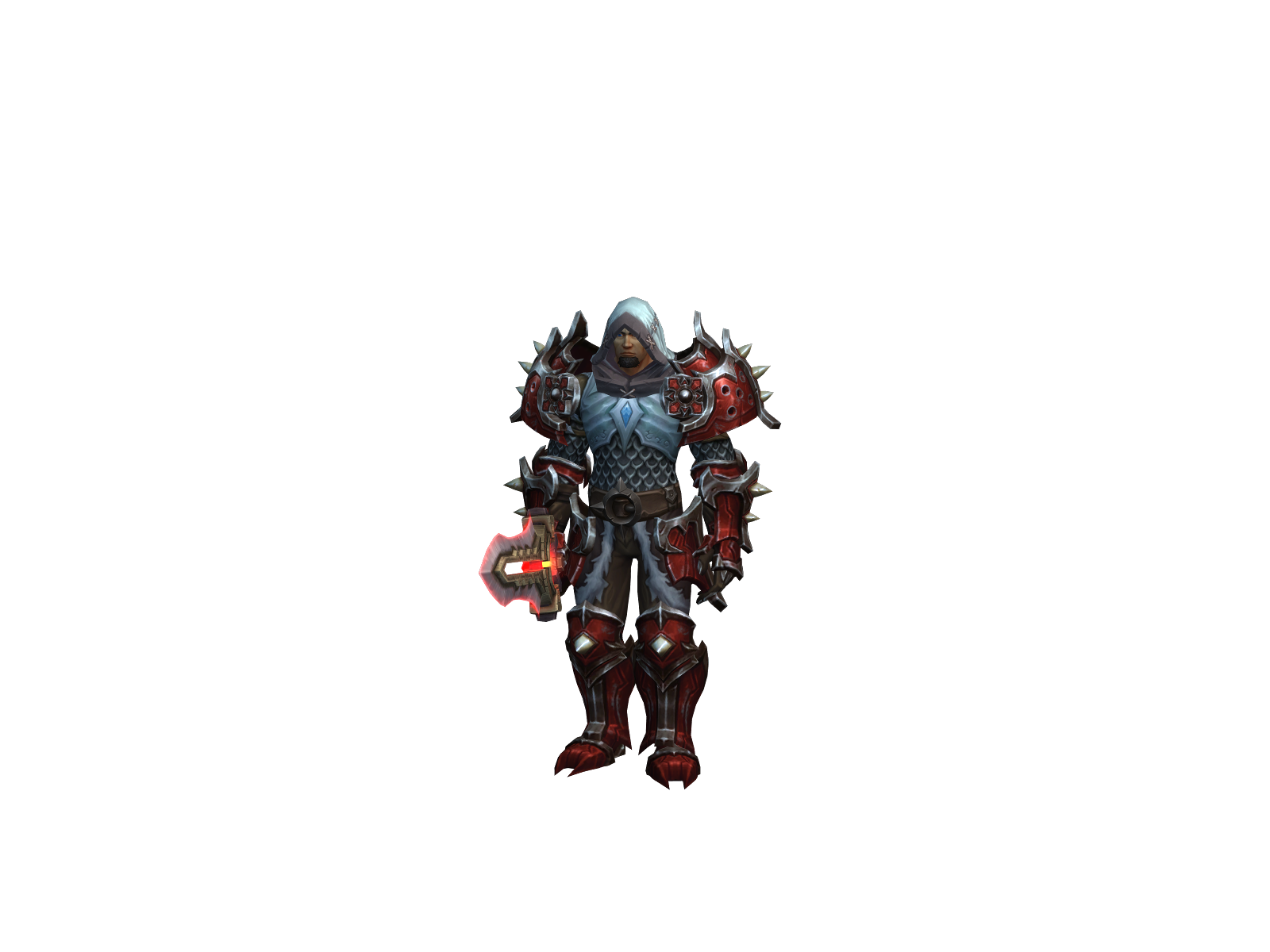 Graythor 3D character render