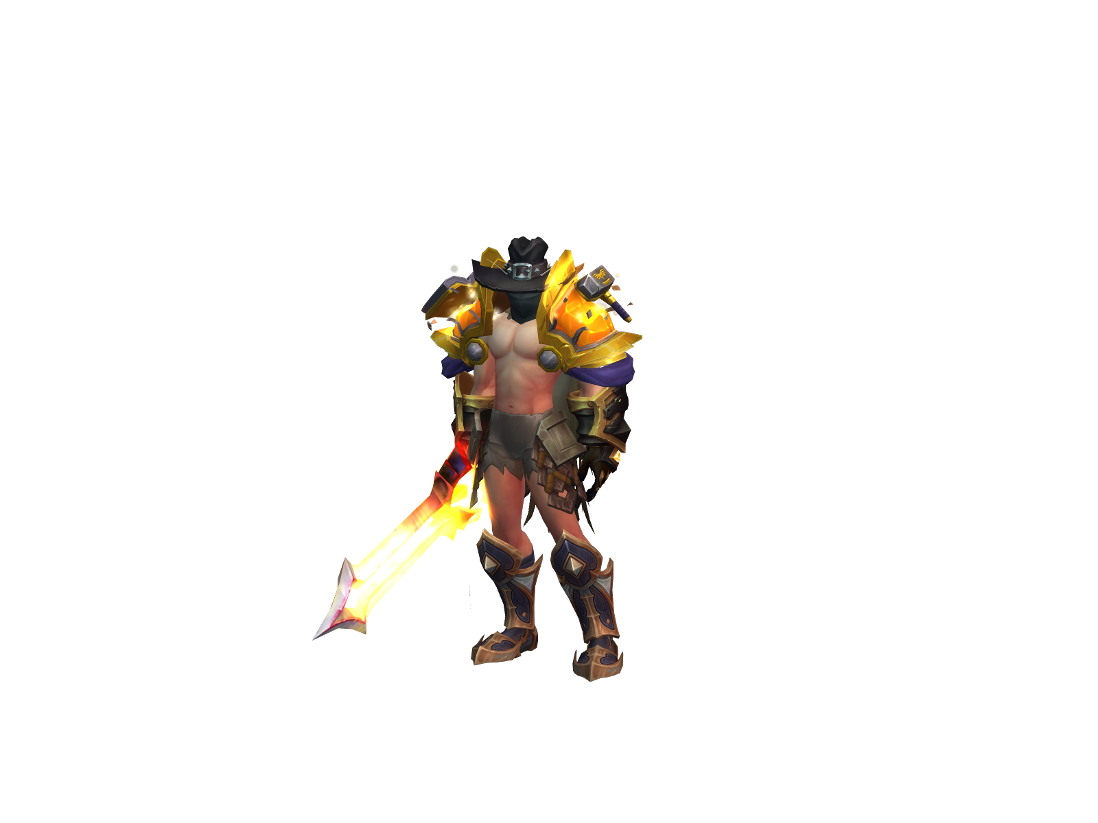 Killwrath 3D character render
