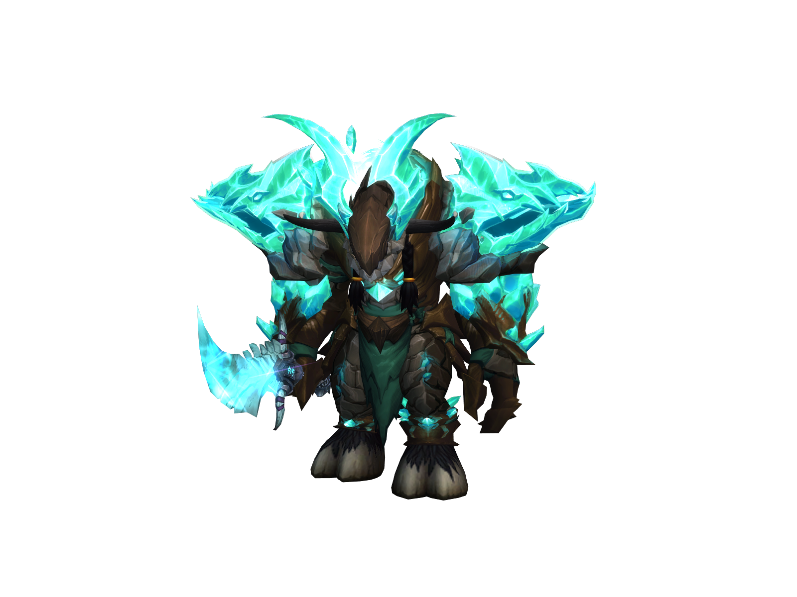 Bàngeraid 3D character render