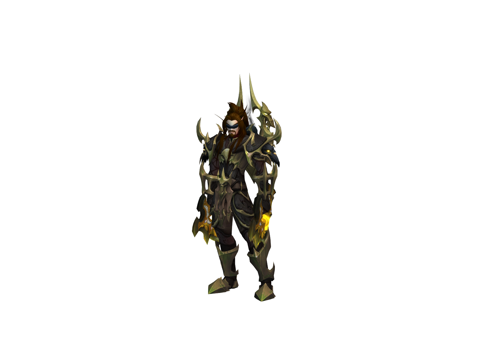 Gadolin 3D character render
