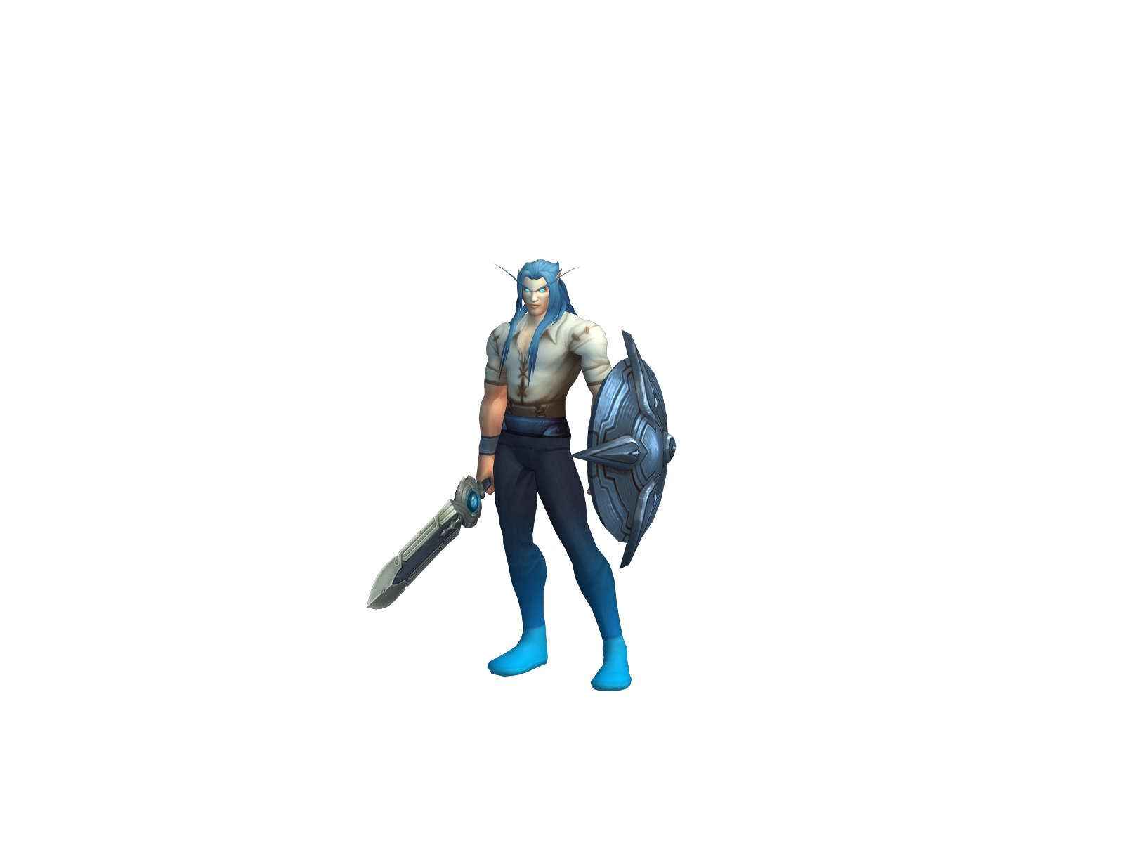 Darak 3D character render