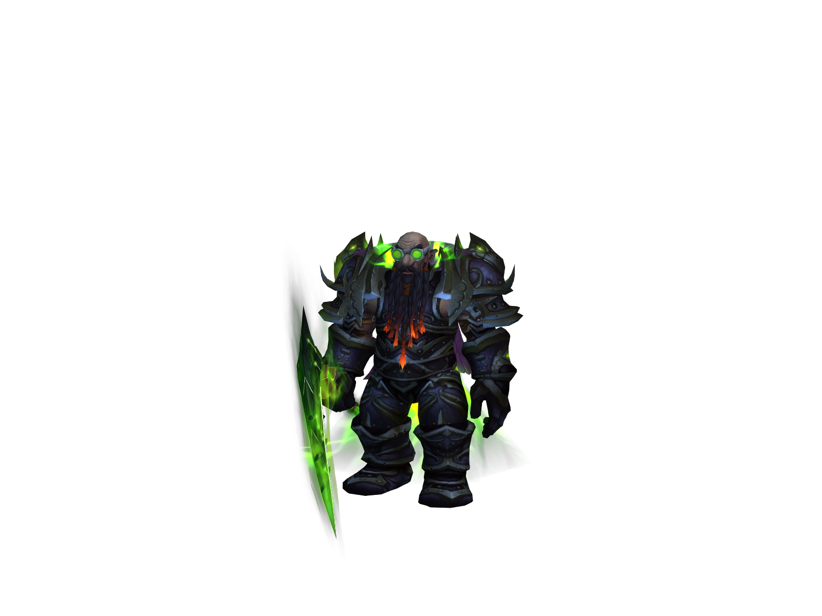 Kylocharge 3D character render
