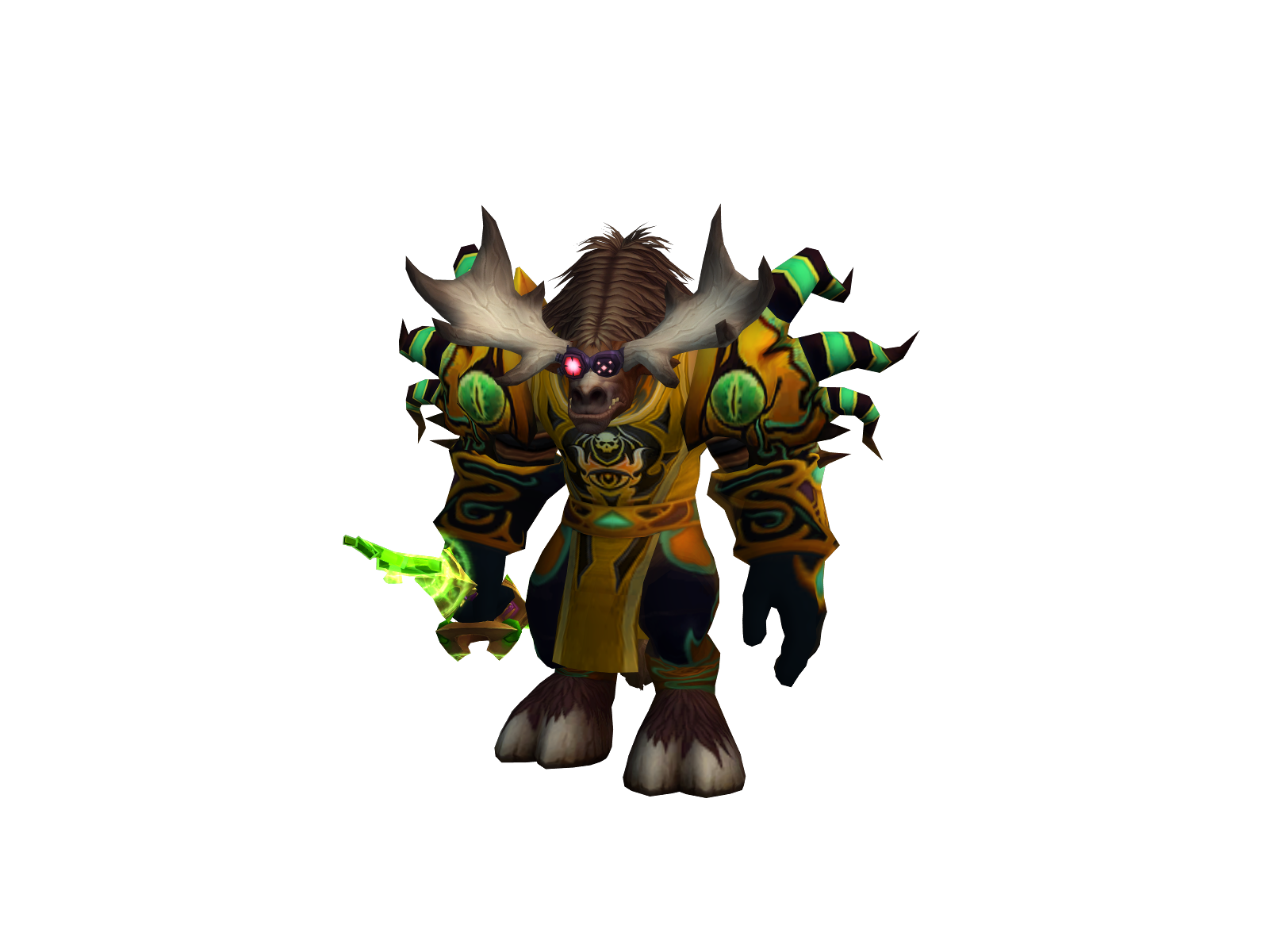 Fuzywl 3D character render