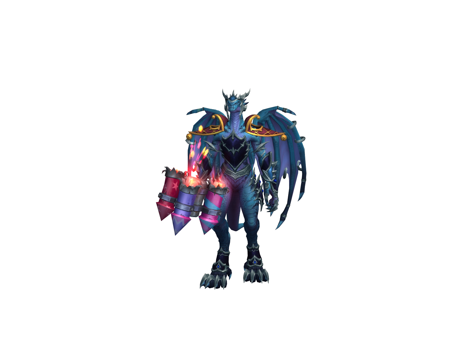 Polymana 3D character render