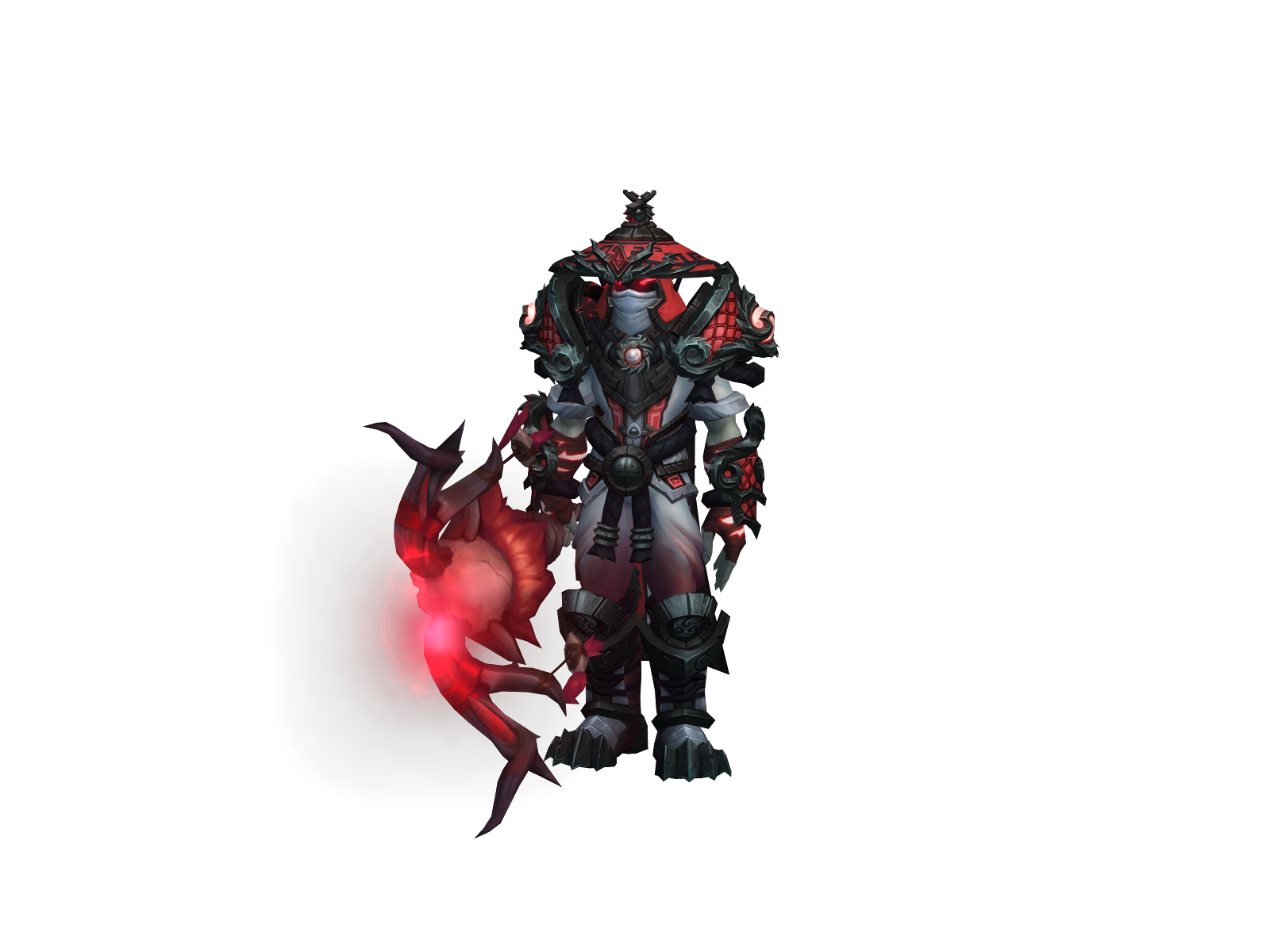 Mositing 3D character render