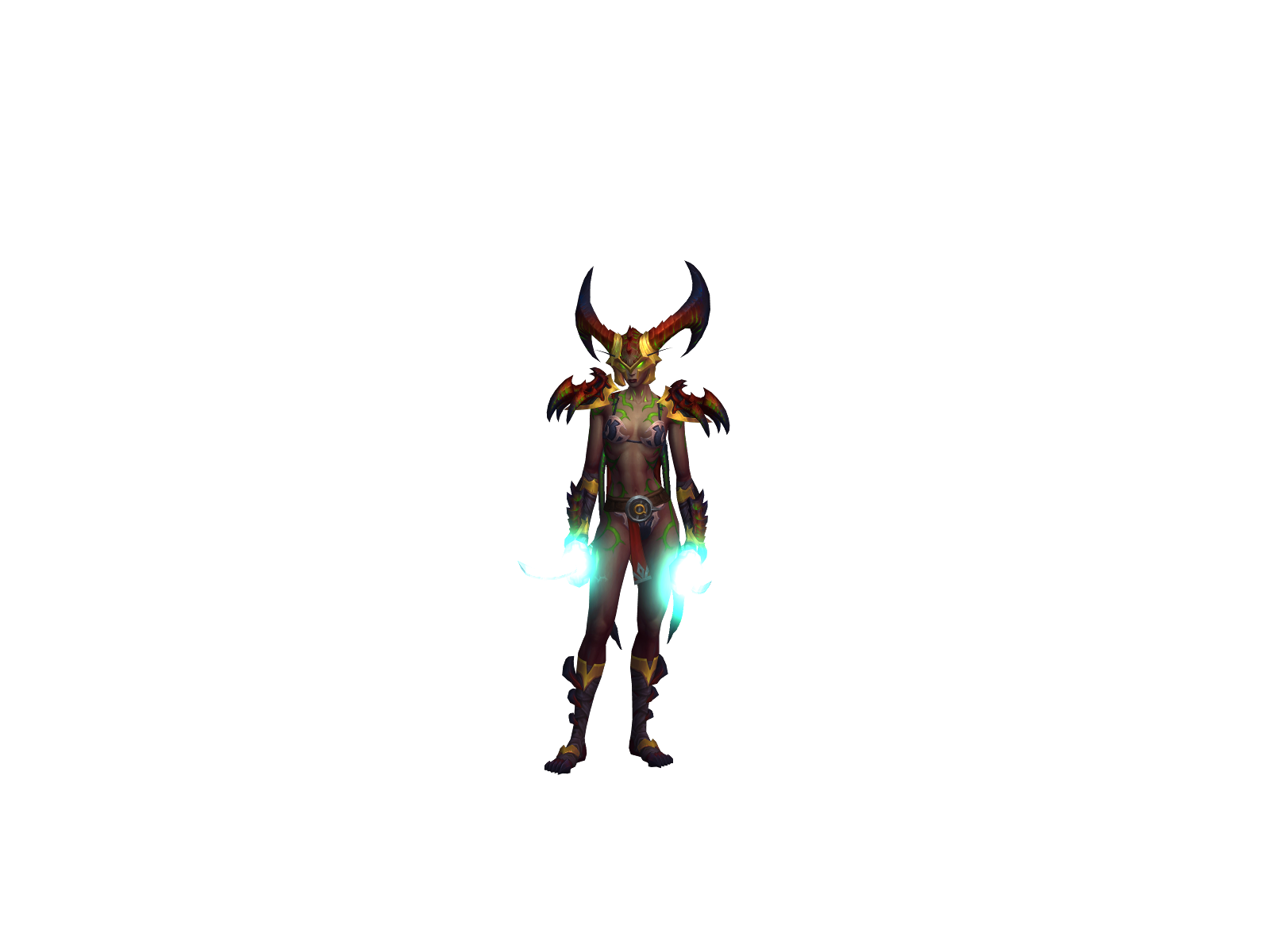 Shalja 3D character render