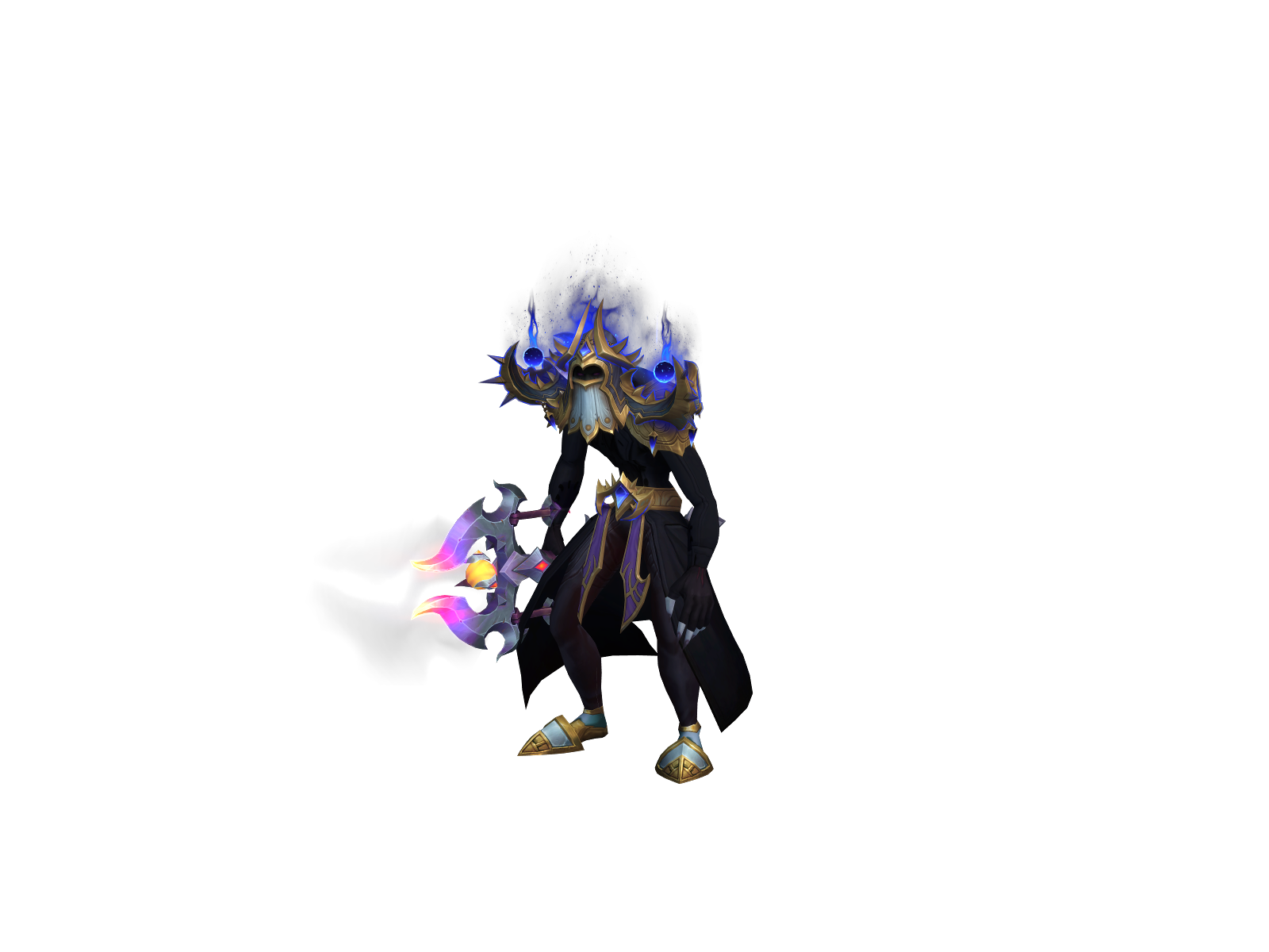 Exhort 3D character render