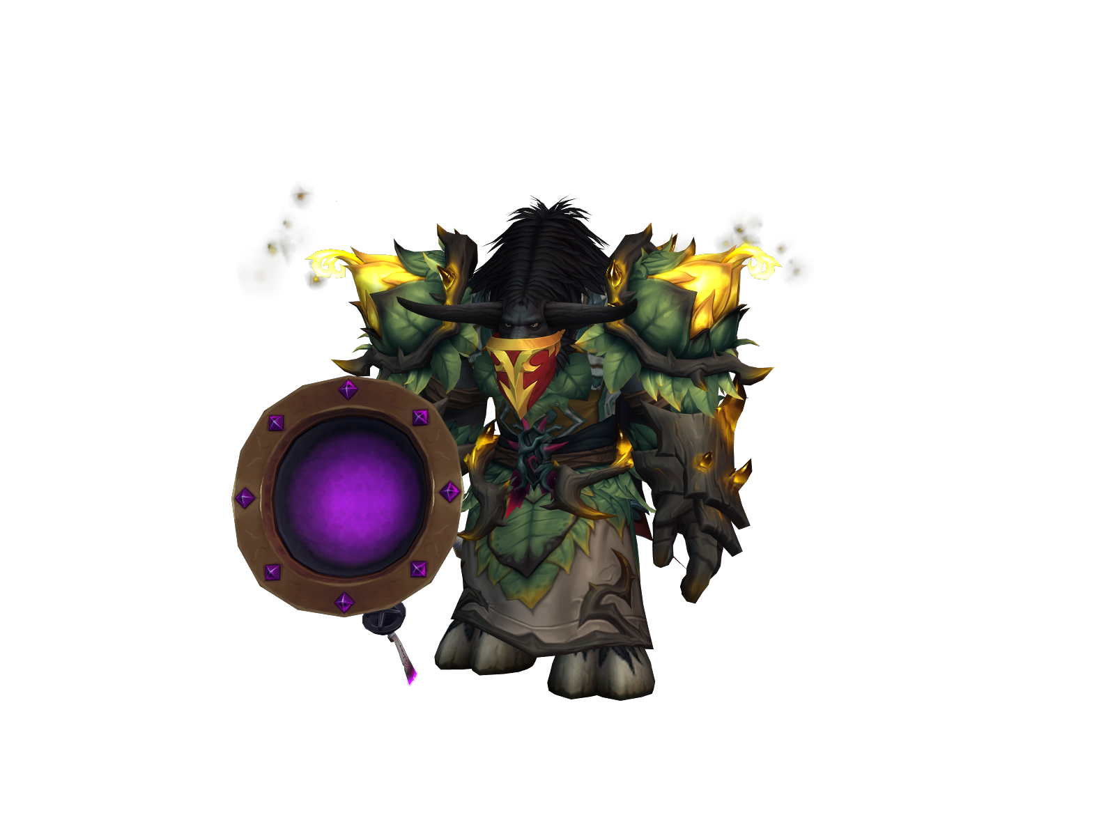 Zutach 3D character render