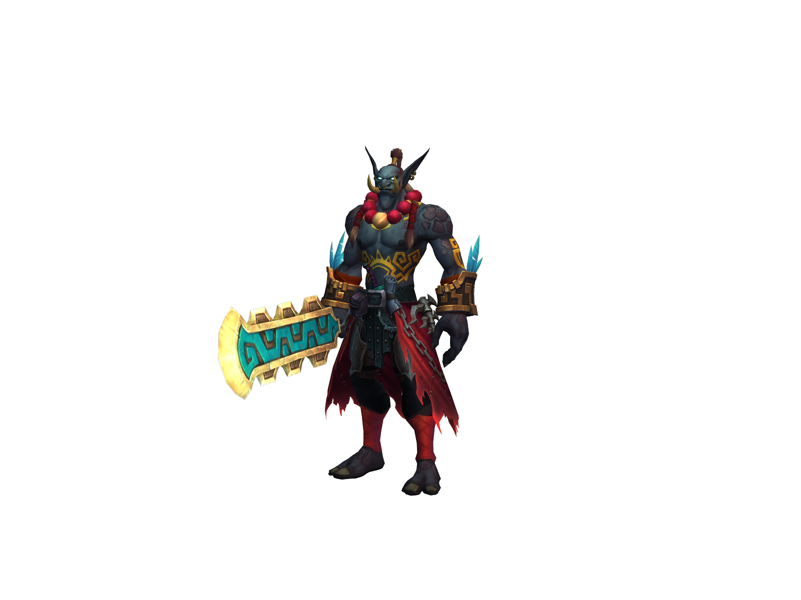 Bruddaosas 3D character render