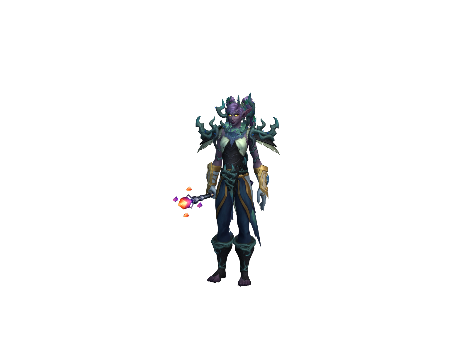 Bubbleblowin 3D character render