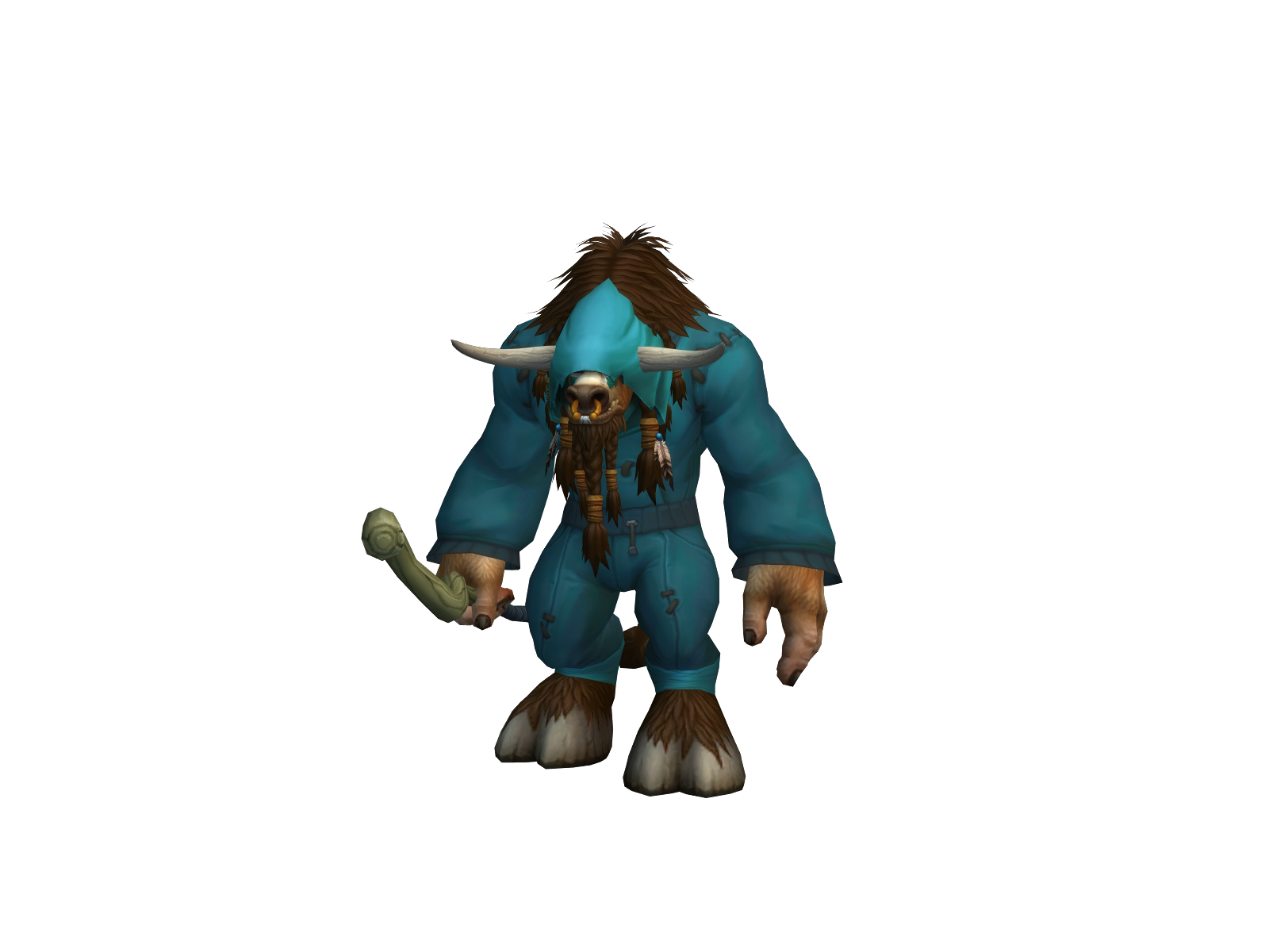 Kirbish 3D character render