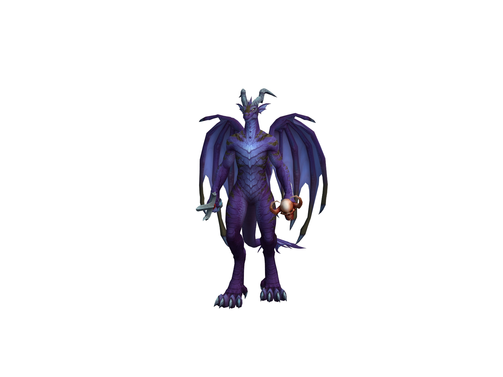 Amßurr 3D character render
