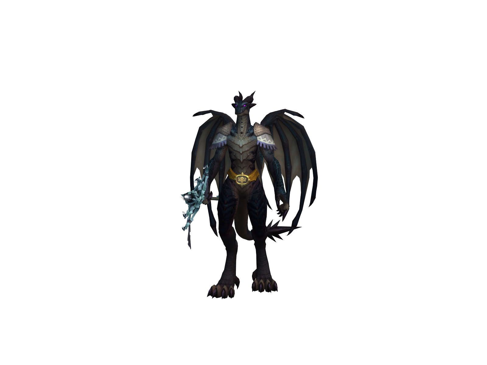 Scalyskin 3D character render