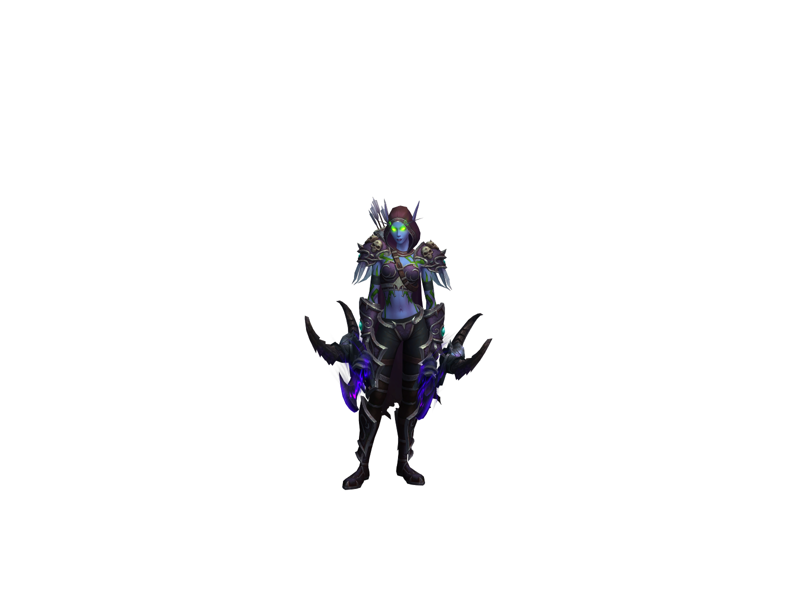 Zerras 3D character render