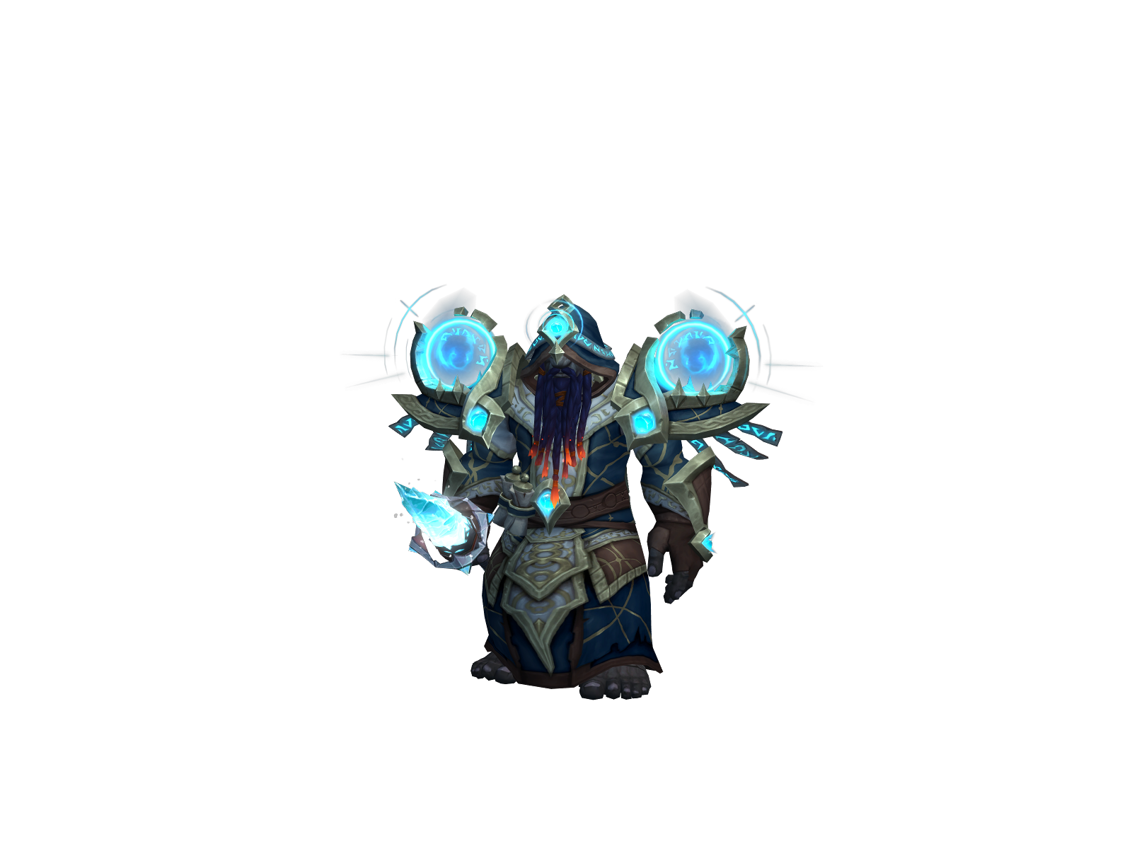 Magevains 3D character render