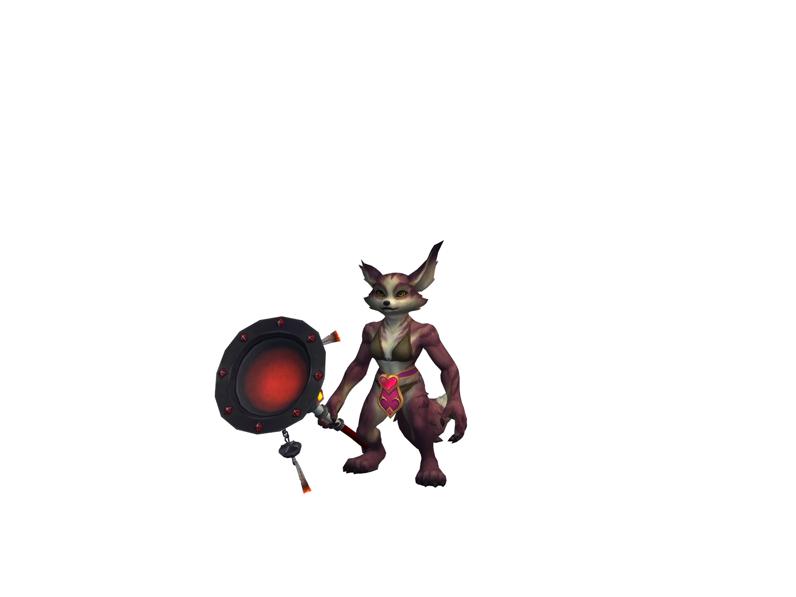 Yourpapabear 3D character render