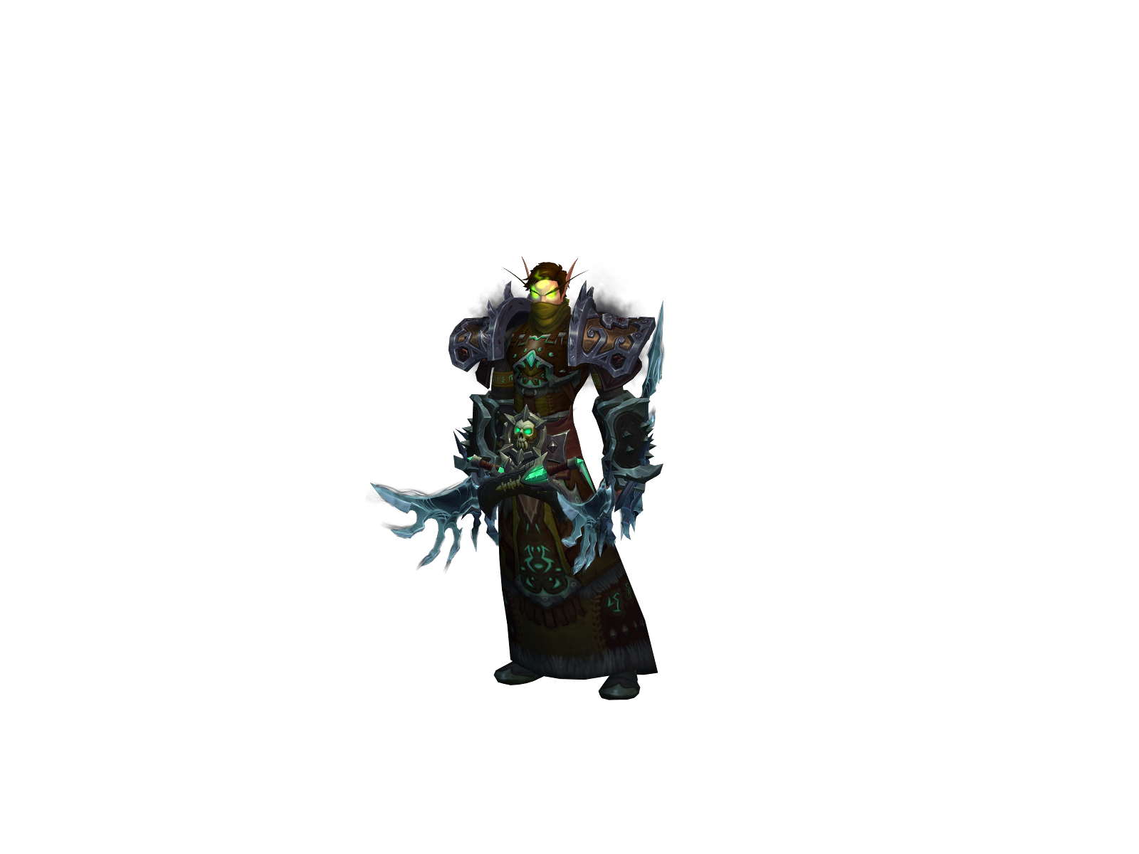 Flukefel 3D character render