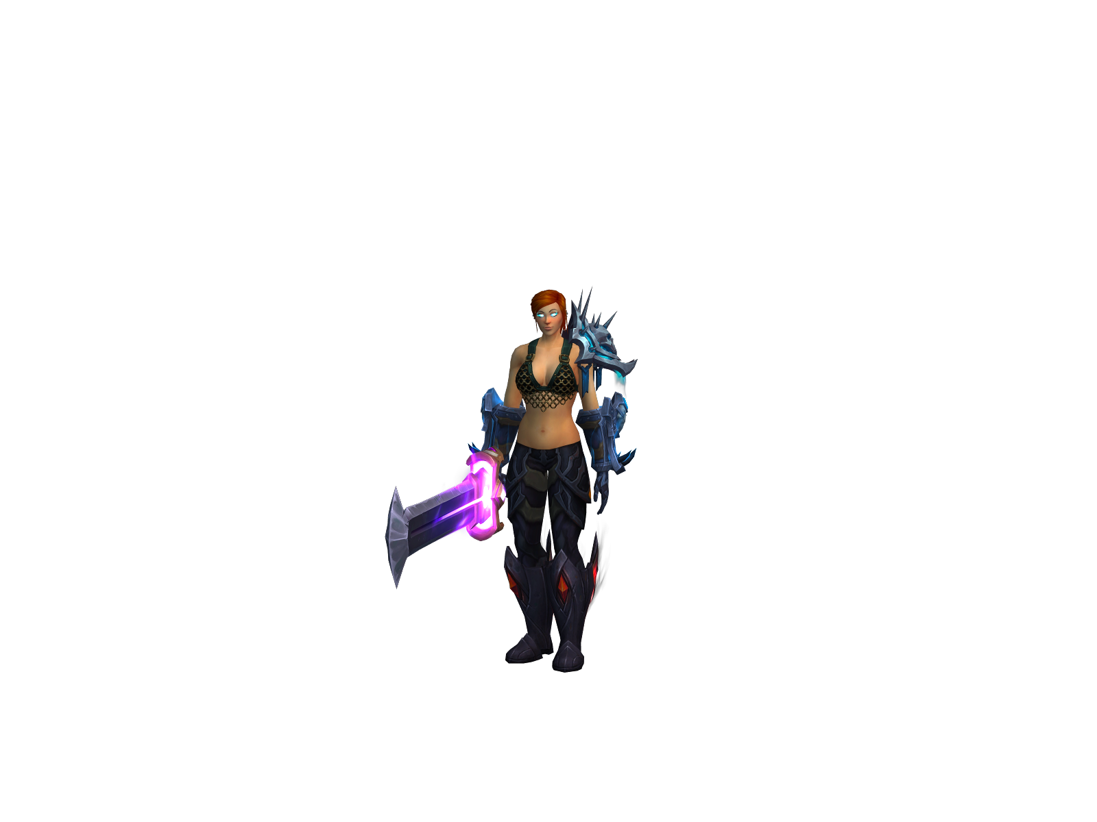 Zerosreturn 3D character render
