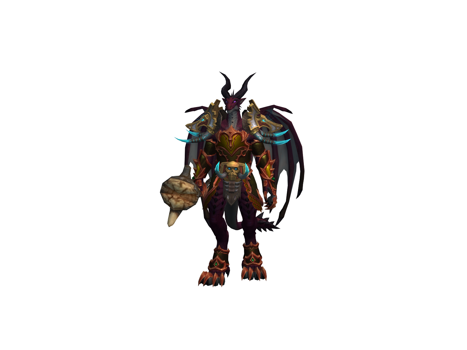Barbells 3D character render