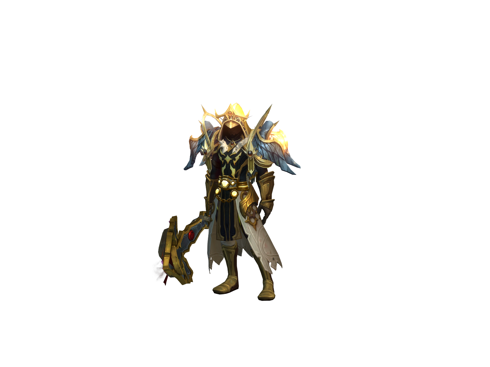 Dieinglight 3D character render