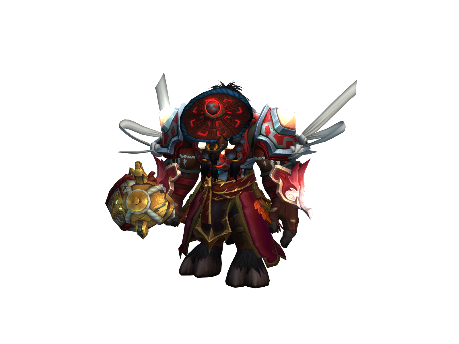 Peragrin 3D character render