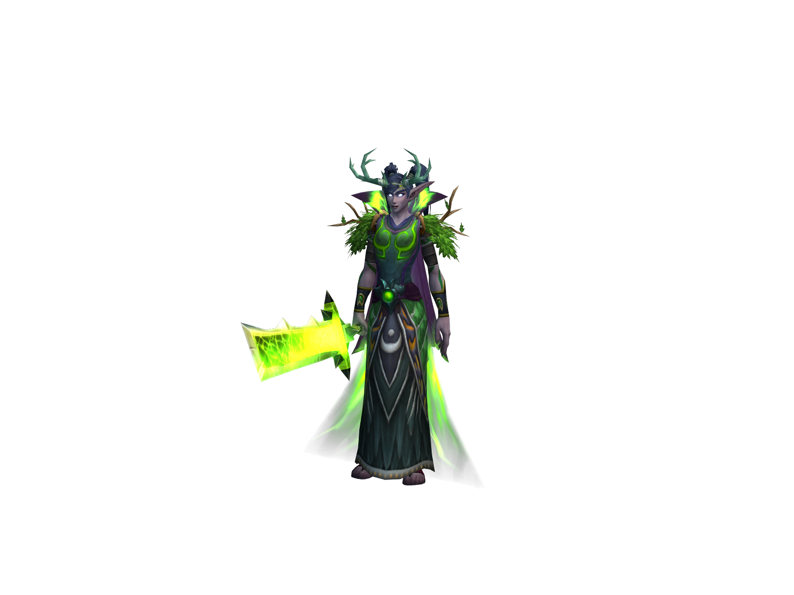 Badatdruid 3D character render